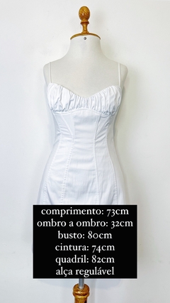 Vestido Tricoline Zara (M)