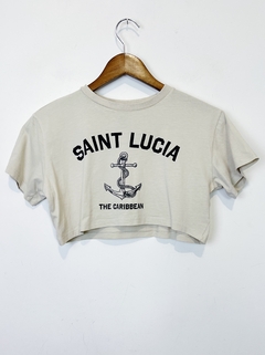 Tshirt Cropped Saint Lucia (PP)