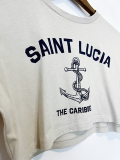 Tshirt Cropped Saint Lucia (PP) na internet