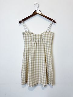 Vestido Vichy Zara (M) (c/ etiqueta) - loja online