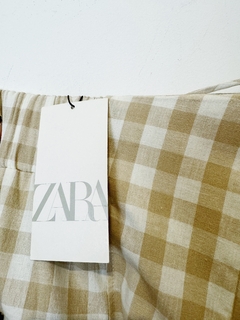 Vestido Vichy Zara (M) (c/ etiqueta) - comprar online
