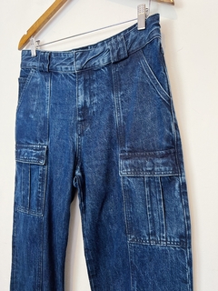 Calça Jeans Cargo Zara (P) - comprar online