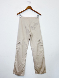 Calça Wide Leg Cargo (M) - Las Hermanas Brechó