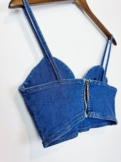 Cropped Jeans Dimy (P) (c/ etiqueta) - loja online