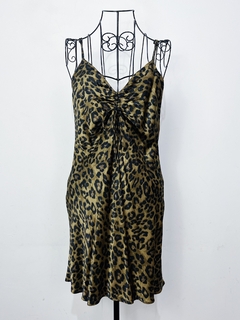 Slip Dress Animal Print Zara (P)