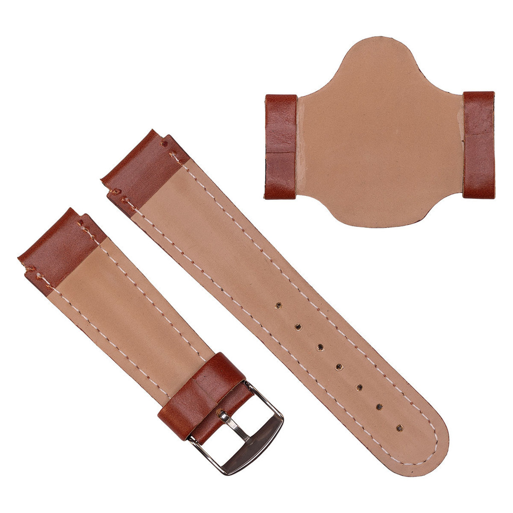 Pulseira de Couro Para Relogio Citizen Altichron C040 Marrom
