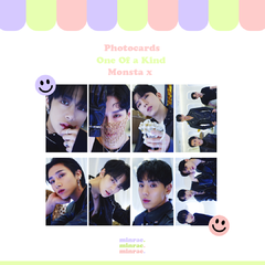 Photocards - One Of a Kind Monsta x