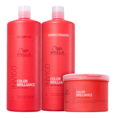 Kit Wella Professionals Invigo Color Brilliance Salão Trio - comprar online