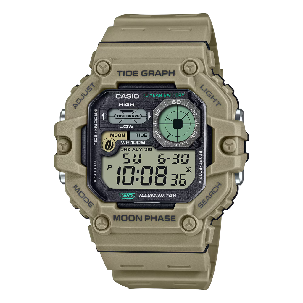 Reloj Casio WS 1700H 5A Mareas Fase Lunar Casio Shop