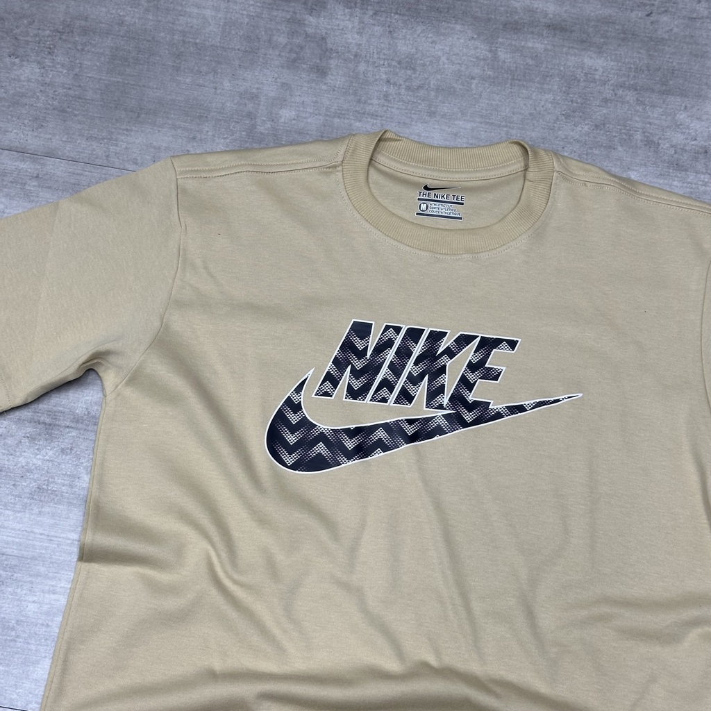 Camiseta Nike Basica Simbolo Bege 3FS SPORTS