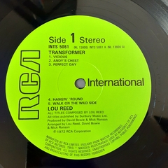 Lou Reed Transformer vinilo Uk 1981 impecable - Javierfan Discos