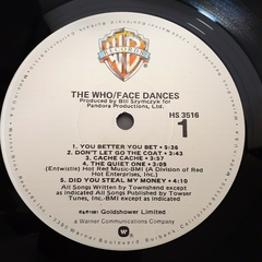 Imagen de The Who Face Dances vinilo Usa 1981 impecable c/poster