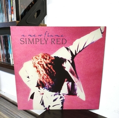 Simply Red A New Flame vinilo Uk/Europa 1989 impecable