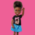 Camiseta Black Barbie Infantil