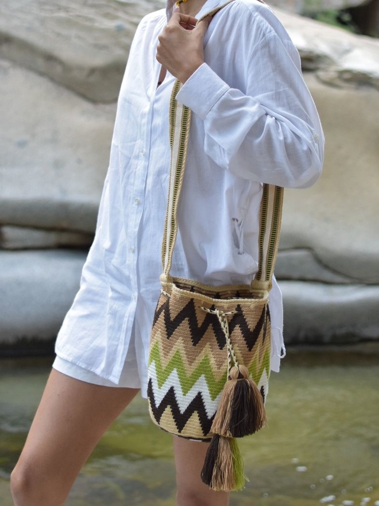Mochila Wayuu Sierra Mediana Mirla de la Sierra