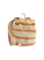 Mochila de fique M raw coral - comprar online