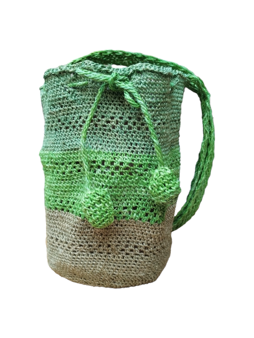 Mochila de fique hotsell