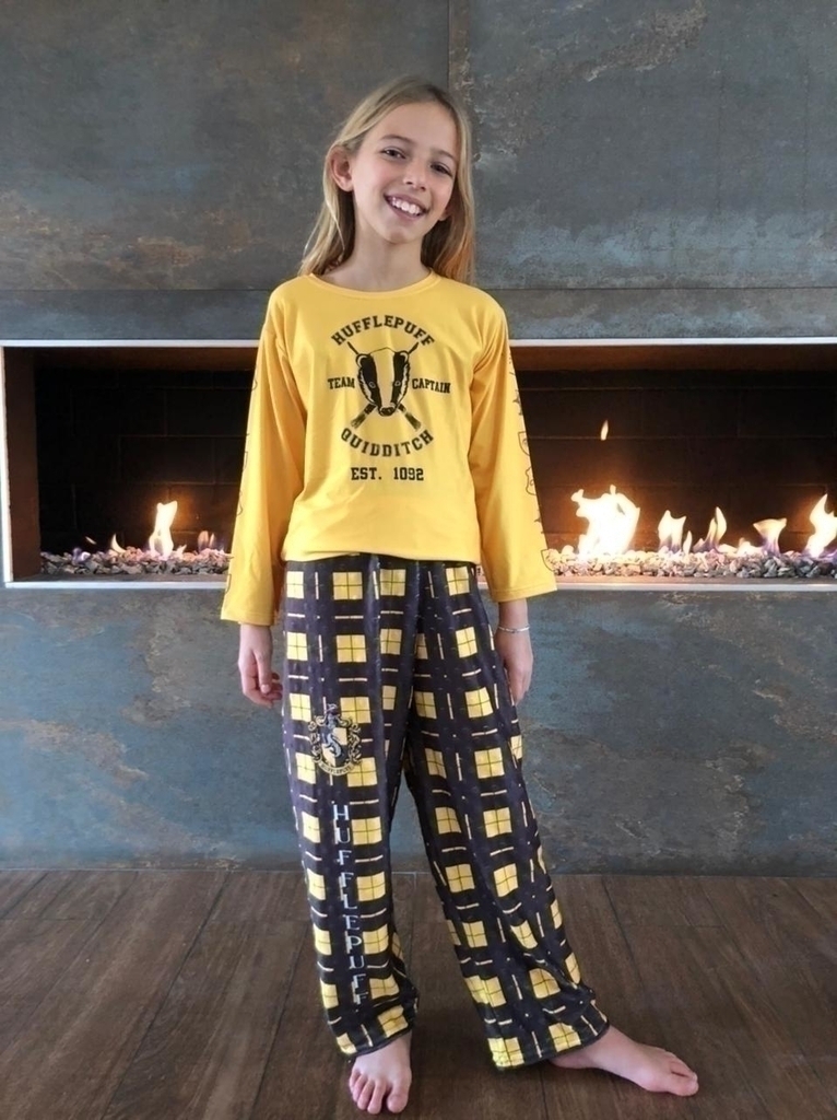 Pijama Invierno Harry Potter Hufflepuff - lockdown