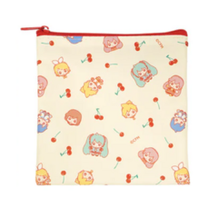 Vocaloid - Mini bolsa com zíper quadrada Miku & Friend's - JAMMY, INC