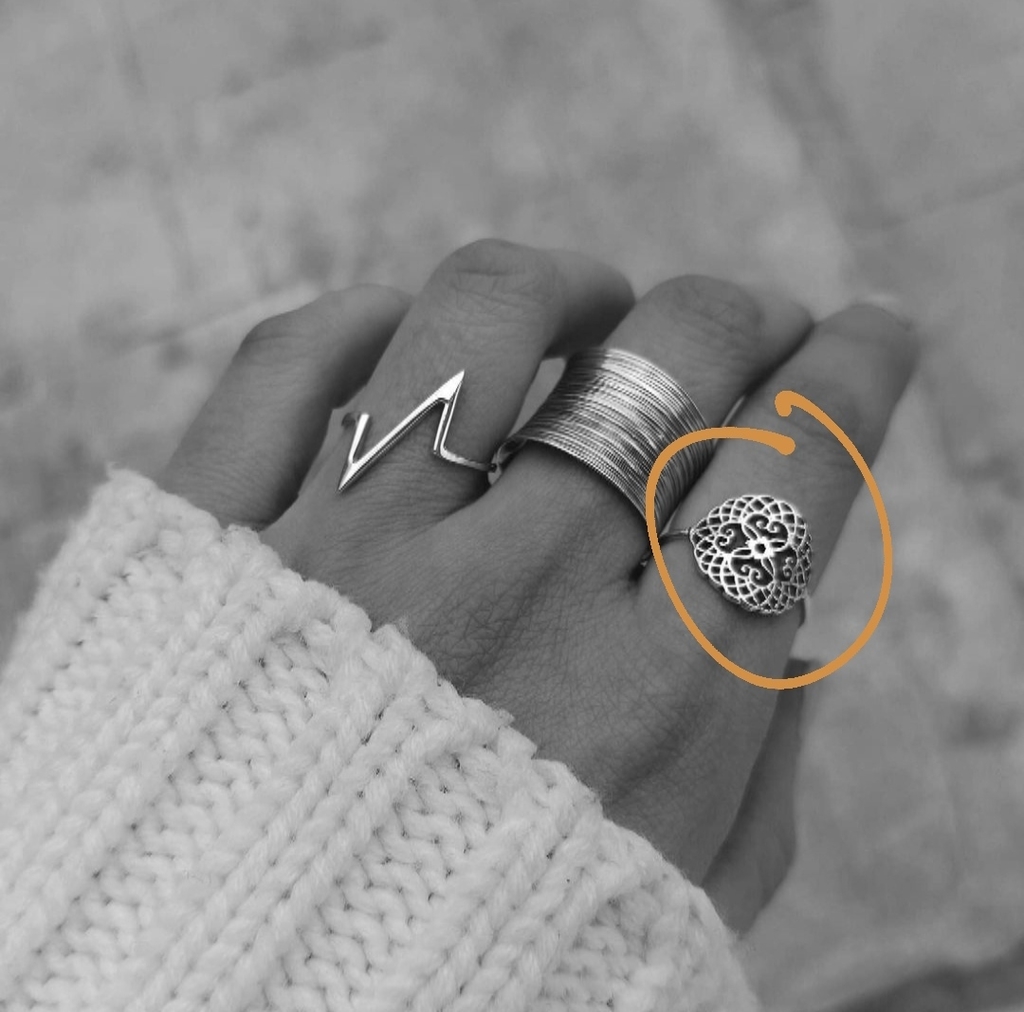 Anillo MANDALA XL Comprar en AGUA BENDITA