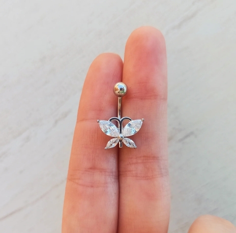 Piercing de ombligo MARIPOSA SHINE