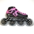 PATINS CANARIAM SIGNO GP GIANT 4X100MM PRETO E ROSA - CANARIAM ROAD ONE CX2