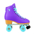 PATINS TRAXART QUAD FOXXY - ROXO - comprar online