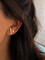 Ear Hook Liso Banho Ouro 18K - LIF acessórios