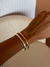 Bracelete Liso Banho Ouro 18K - loja online