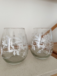 VASO COPÓN WHITE (SET X 2)