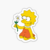 Lisa con flor #332 - comprar online