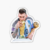 Sticker de Messi campeón mundial besando la copa