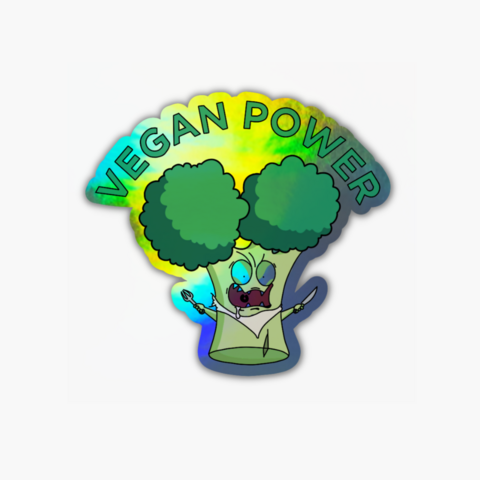 Vegan Power #504 - Holográfico