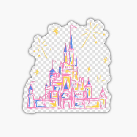 Castillo de Disney #450 - Transparente