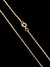 CORRENTE TIJOLINHO FECHO TRADICIONAL (1mm) - 70cm + PINGENTE CRUCIFIXO PALITO 3X2cm - BANHADO A OURO 18K na internet