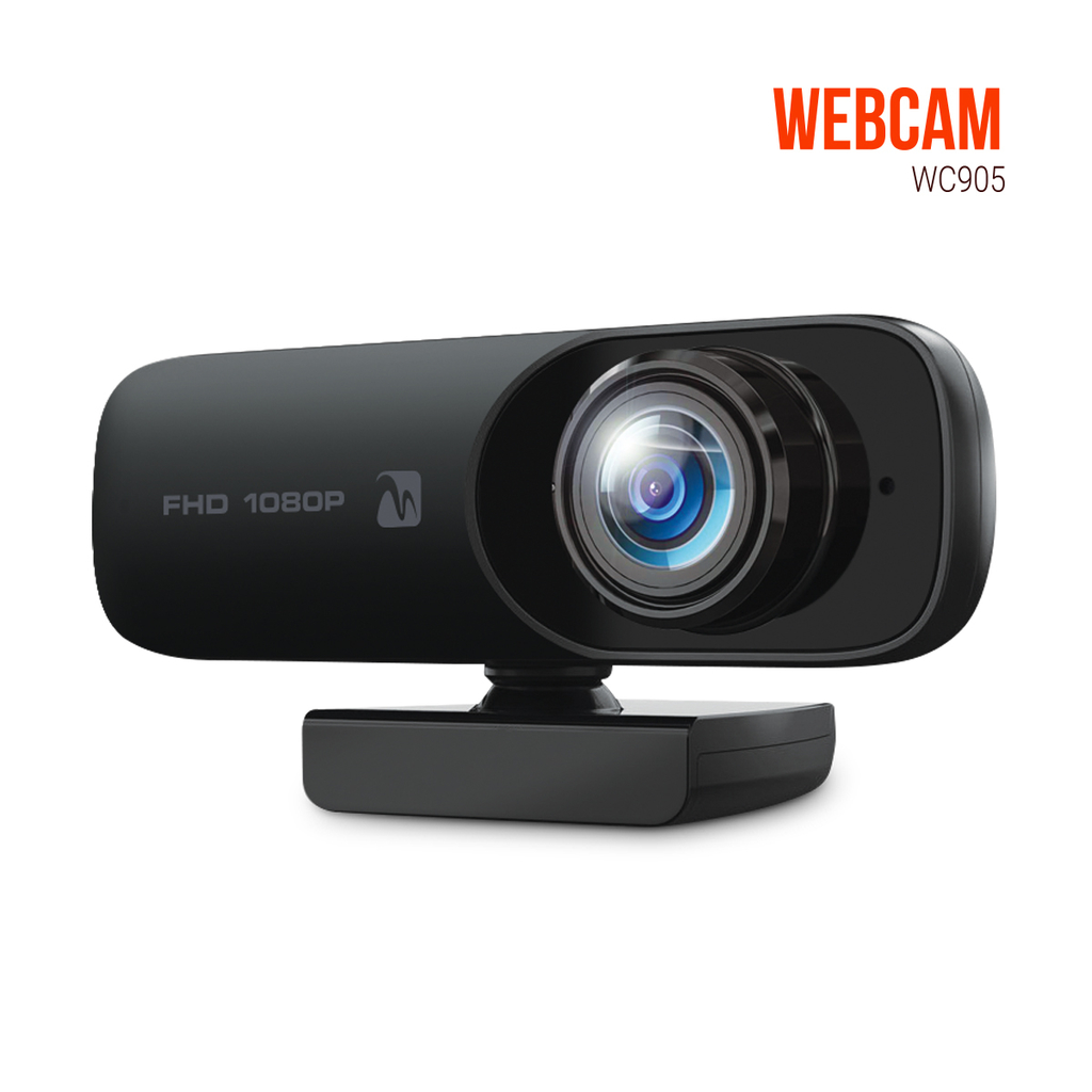Webcam Wc905 Pc Usb Microfono Fhd 1080p Streaming Gamer Zoom Color Neg