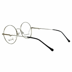 Óculos Redondo Unissex Prata - comprar online