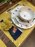 Navy Napkin with Cashew embroidery on internet