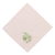 Light Pink Napkin with Pear embroidery
