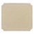 Classique Waterproof Placemat Beige with White