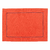 Rectangular Waterproof Placemat Coral with Coral and Navy