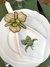 Green Orchid Napkin Ring