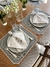 Classique Waterproof Placemat Grey with White - buy online