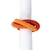 Orange Triplicare Napkin Ring
