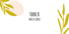 Banner de la categoría Toddler (8 a 20kg)