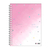 CUADERNO MOOVING PASTEL ESPIRALADO 16X21 80 HOJAS RAYADO - comprar online