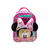 MOCHILA CRESKO MINNIE MOUSE MOÑO GIGANTE 12" ESPALDA