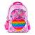 MOCHILA FOOTY POP IT 18" ESPALDA CON LUZ (2 COLORES)