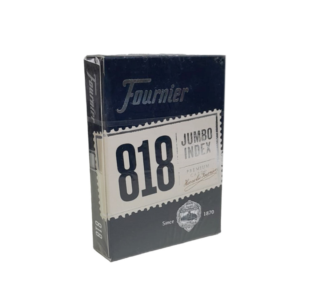 Fournier Poker 818 Jumbo Index Premium Cards Red 