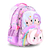 MOCHILA FOOTY FRIENDS CON CARTERITA 18" ESPALDA CON LUZ (2 COLORES) - tienda online